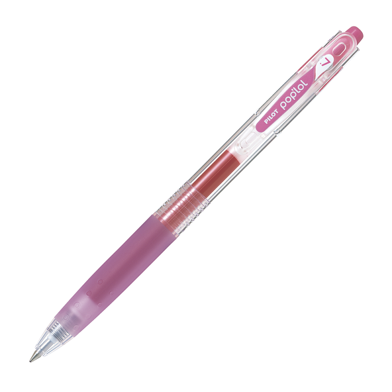 12 UN. LAPIZ GEL POP´LOL ROSADO ROSA 0.7 MM. - 1