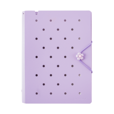 AGENDA A5 MORADA TAPA PIN 6 ANILLOS - 1