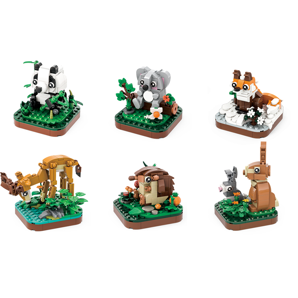 ANIMALES ARMABLES SURTIDOS - 1