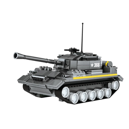TANQUE MILITAR PANZER ARMABLE 346 PZS. - 1