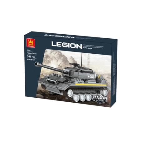 TANQUE MILITAR PANZER ARMABLE 346 PZS. - 2