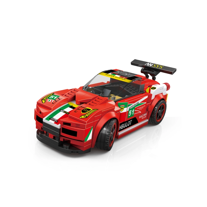 AUTO ROJO ARMABLE WANGE - 1