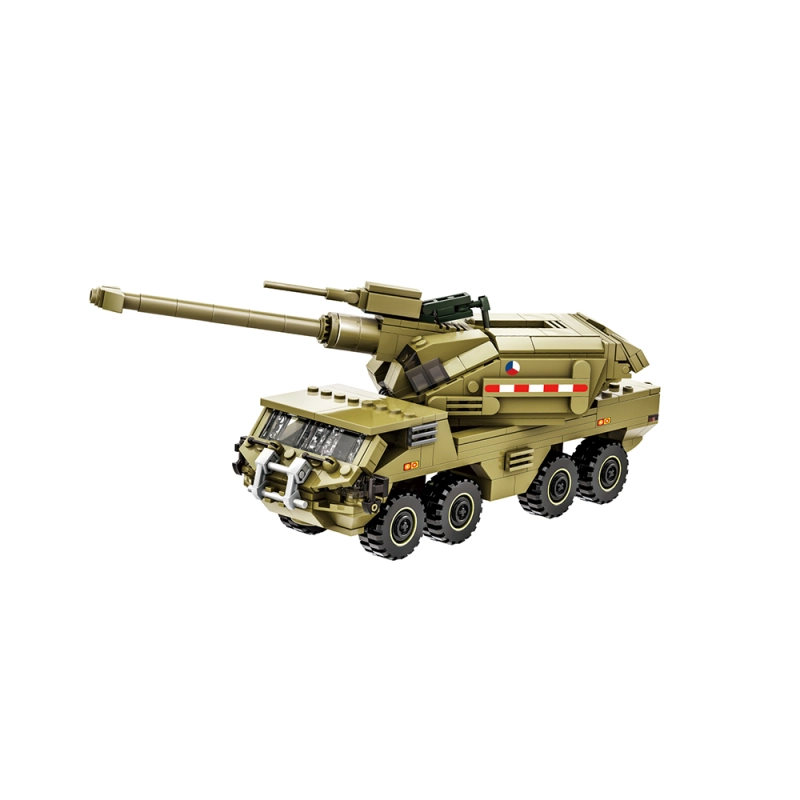 TANQUE MILITAR DANA M2 ARMABLE WANGE - 1