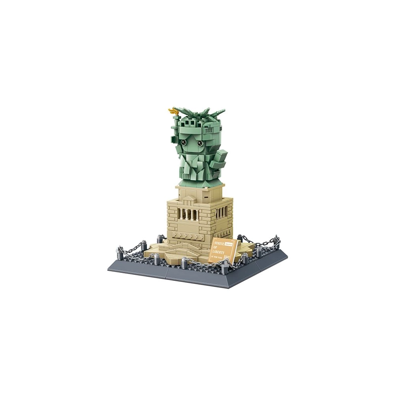 ESTATUA DE LA LIBERTAD ARMABLE - 1