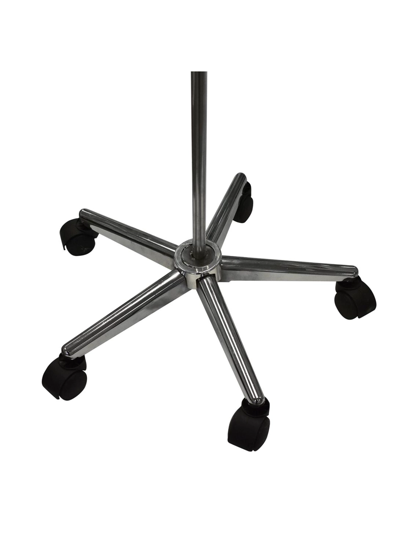 PORTA SUERO GLOMED IVS010 BARRA PEDESTAL PORTÁTIL CON RUEDAS - 3