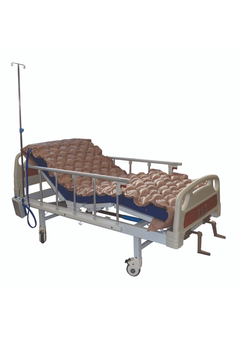 CAMA CLINICA MANUAL 2 POS PLUS + COLCHON IMPER 10CM + ANTIESC - 1