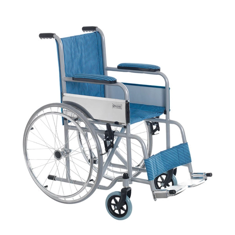SILLA GLOMED SRN010 RUEDAS PEDIATRICA NIÑO CELESTE - 1