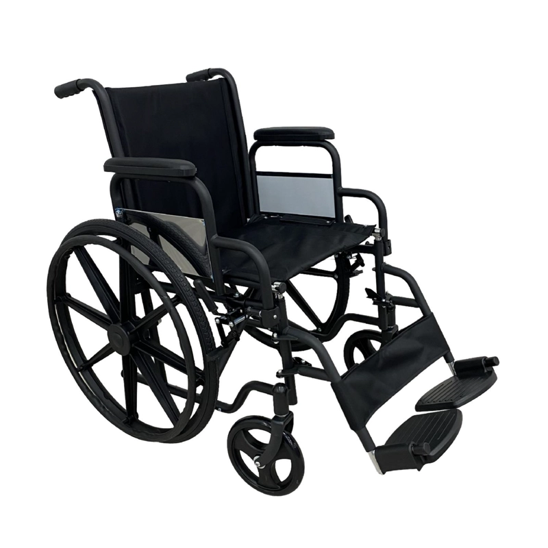 SILLA DE RUEDAS ESTANDAR PLUS DESMONTABLE ABATIBLE - 1