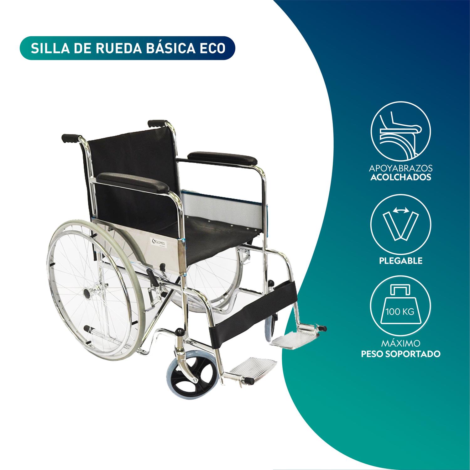 SILLA DE RUEDAS ESTANDAR ASIENTO ECO - 3