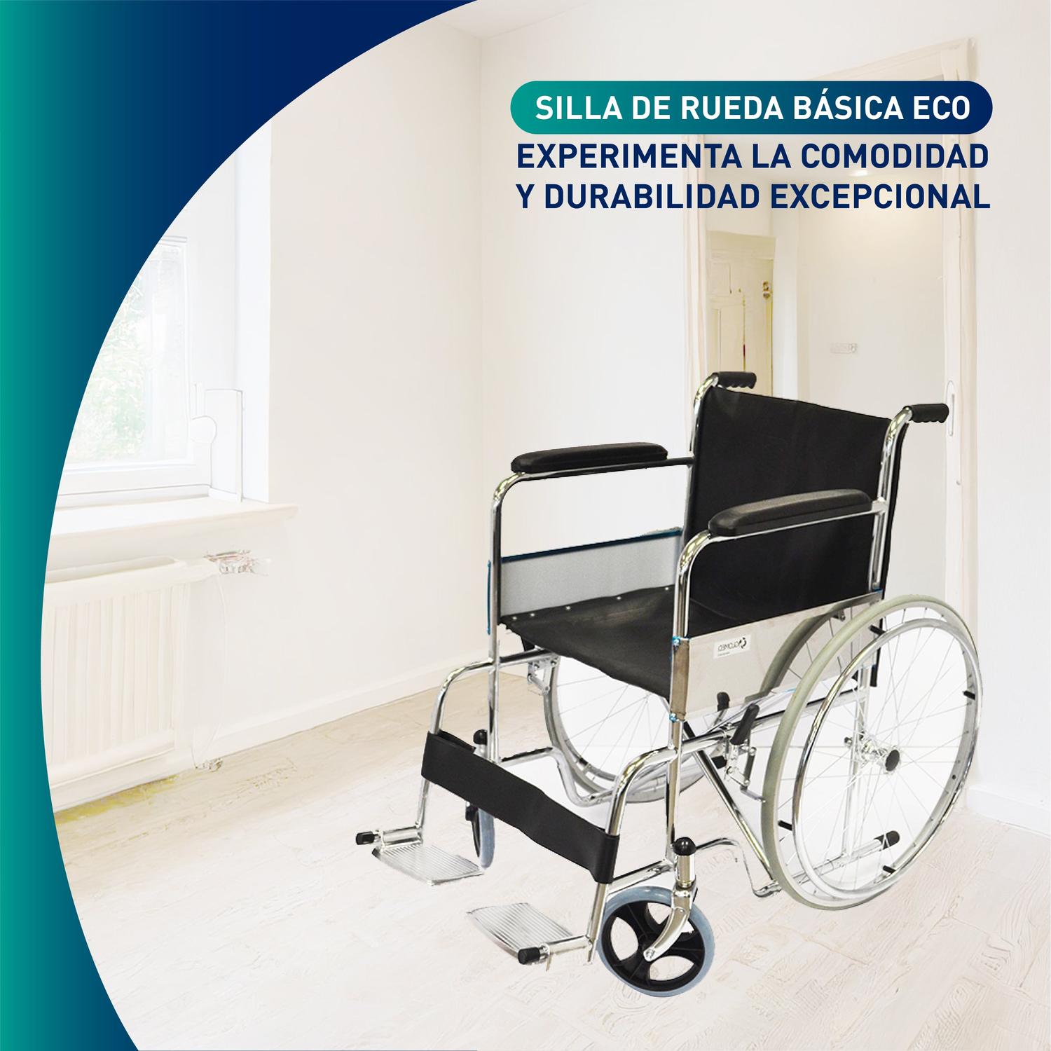 SILLA DE RUEDAS ESTANDAR ASIENTO ECO - 4
