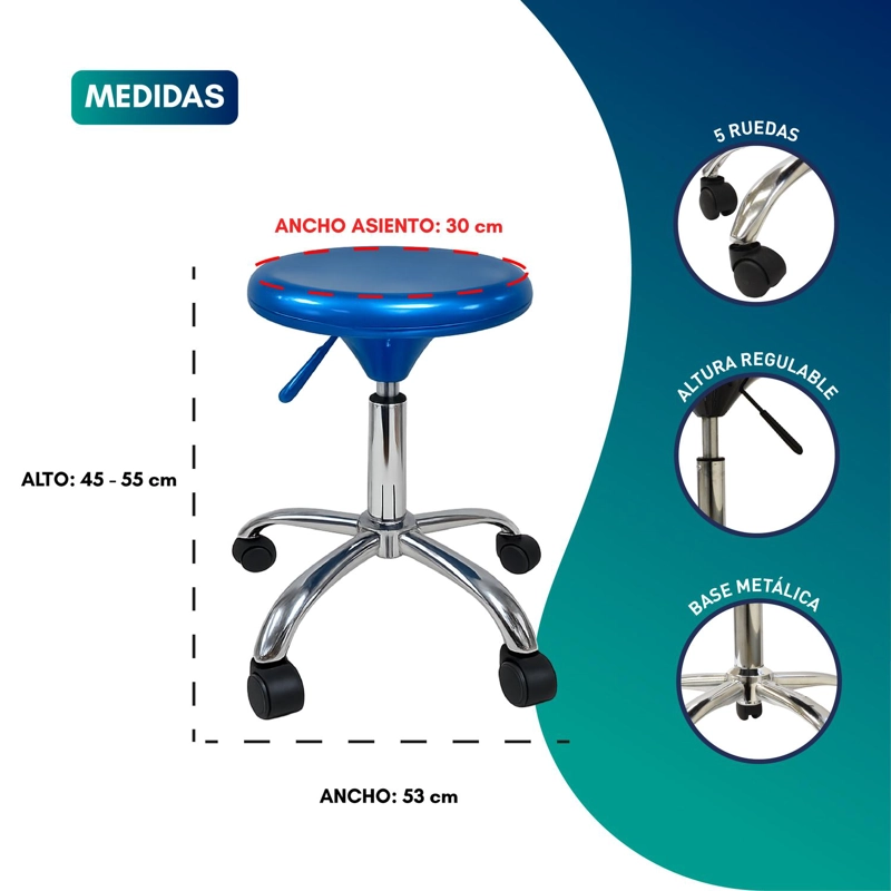 OTROS EQUIPAMIENTOS MÉDICOS GLOMED PCM010 PISO CONSULTA MEDICA - 3