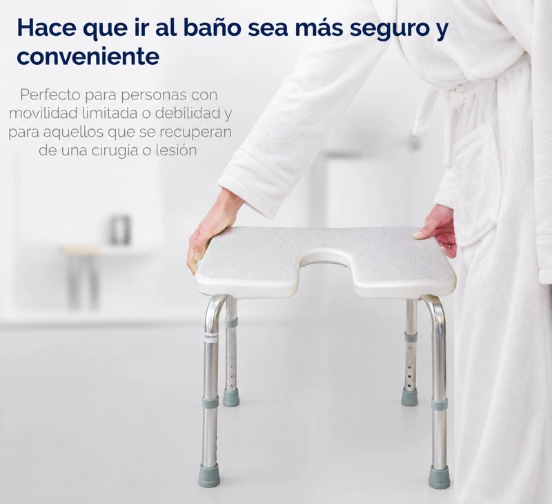 PISO DE DUCHA GLOMED PBD011 PISO DE BAÑO EN U - 4