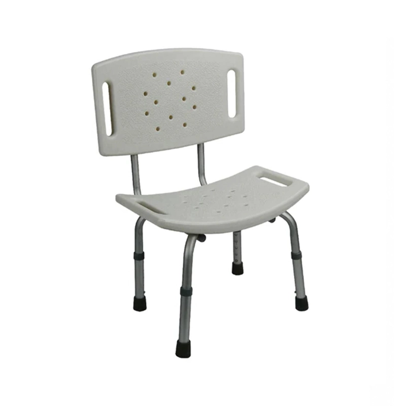 SILLA DE BAÑO MAXCARE SBD012 SILLA BAÑO ESTÁNDAR ALTURA REGULABLE - 1