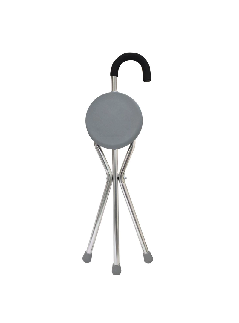 BASTÓN GLOMED BP013 CON SILLA PLEGABLE 3 PATAS - 2