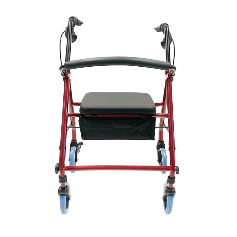ANDADOR BURRO ORTOPE DICO 4 RUEDAS ASIENTO Y CANASTO - 6