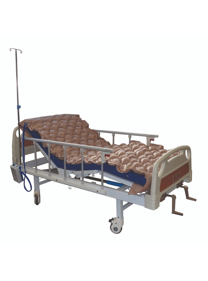 CAMA CLINICA MANUAL 2 POS PLUS + COLCHON 8CM + ANTIESCARA - 1