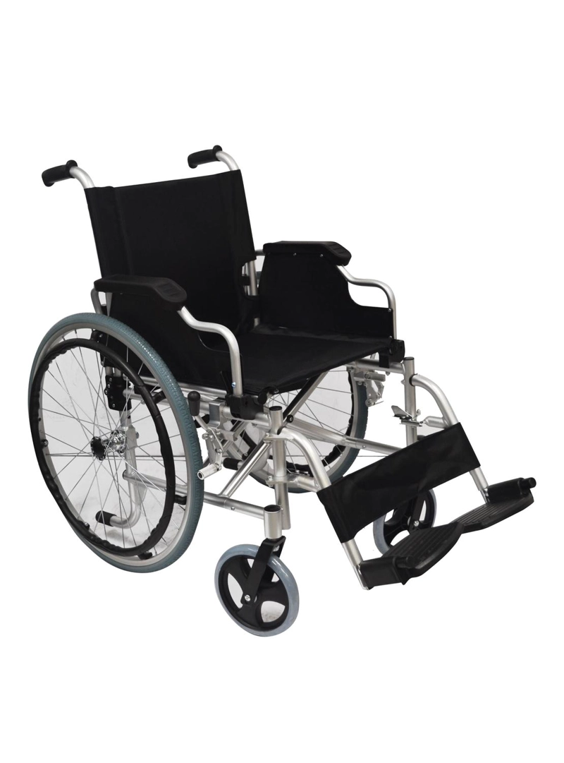 SILLA DE RUEDAS ALUMINIO LIVIANA DELUXE - 1