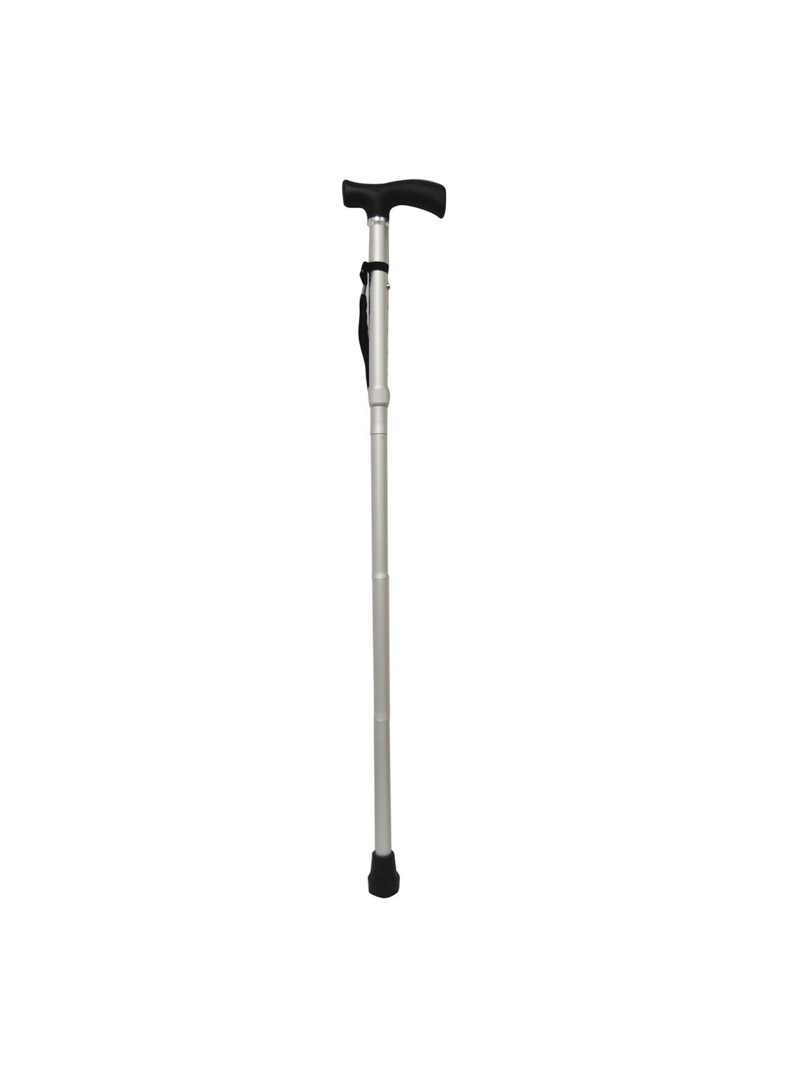 BASTON PLEGABLE GRIS NUEVO MANGO - 1