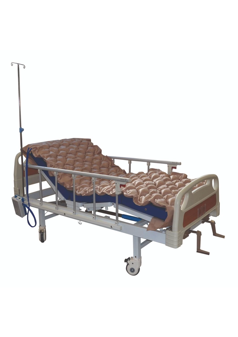 CAMA CLINICA MANUAL 2 POS PLUS + COLCHON IMPER 8CM + ANTIESC - 1