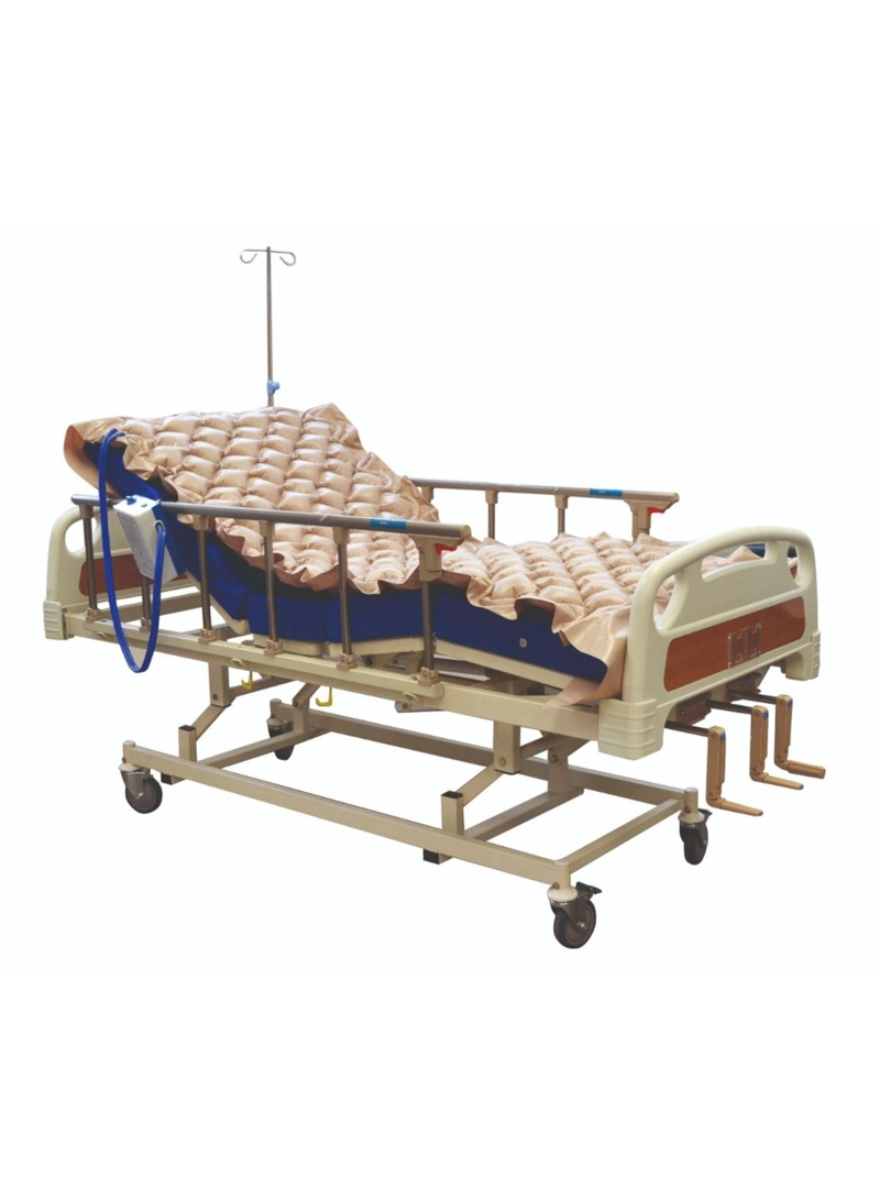 CAMA CLINICA MANUAL 3 POS PLUS + COLCHON IMPER 10CM + ANTIESC - 1