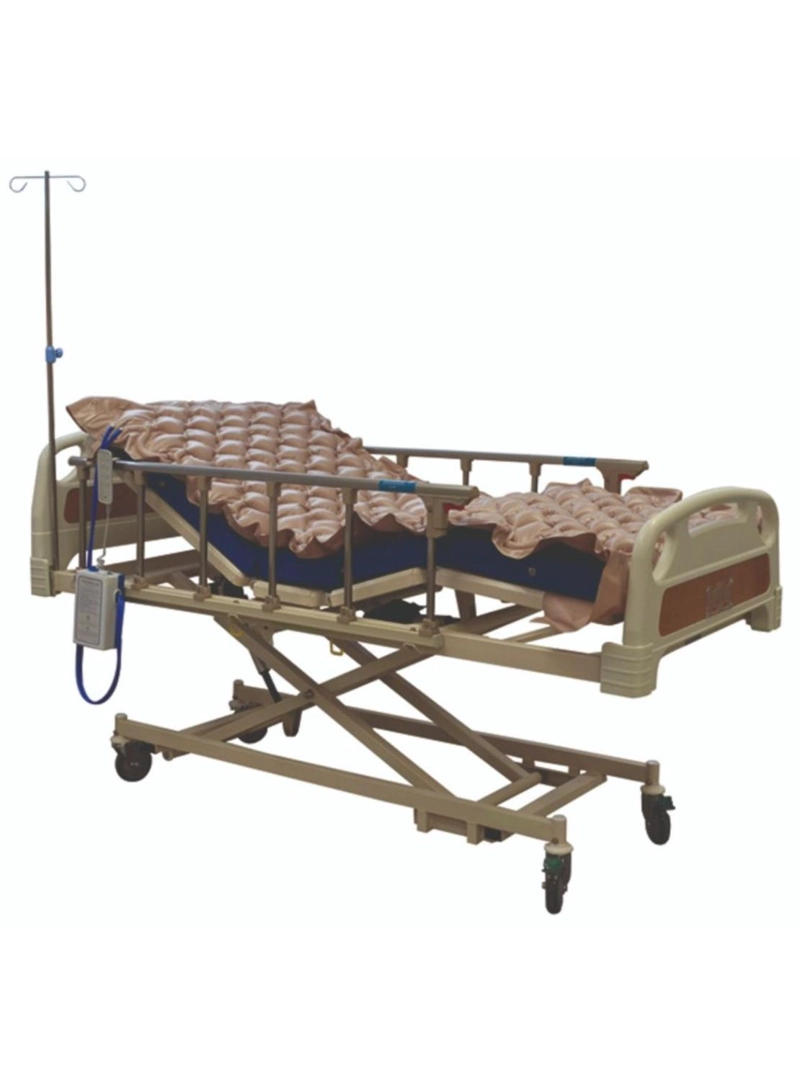 CAMA CLINICA ELE CT 4 POS PREM + COLCHON IMPER 8CM + ANTIESC - 1