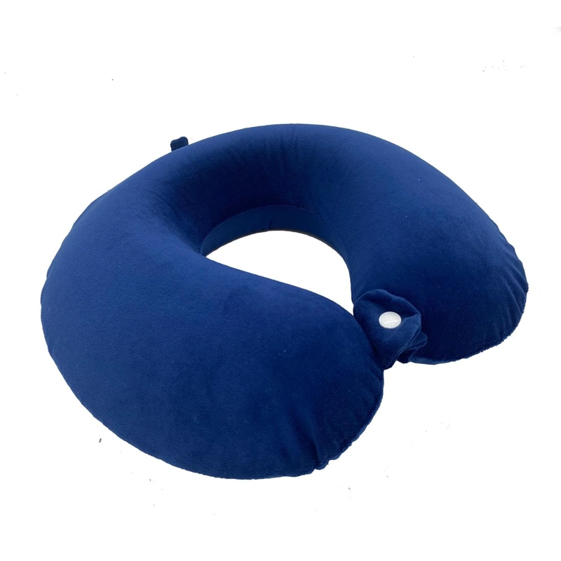ALMOHADA CERVICAL SOFT VISCOELASTICO VIAJES 30X29X9 CM - 1
