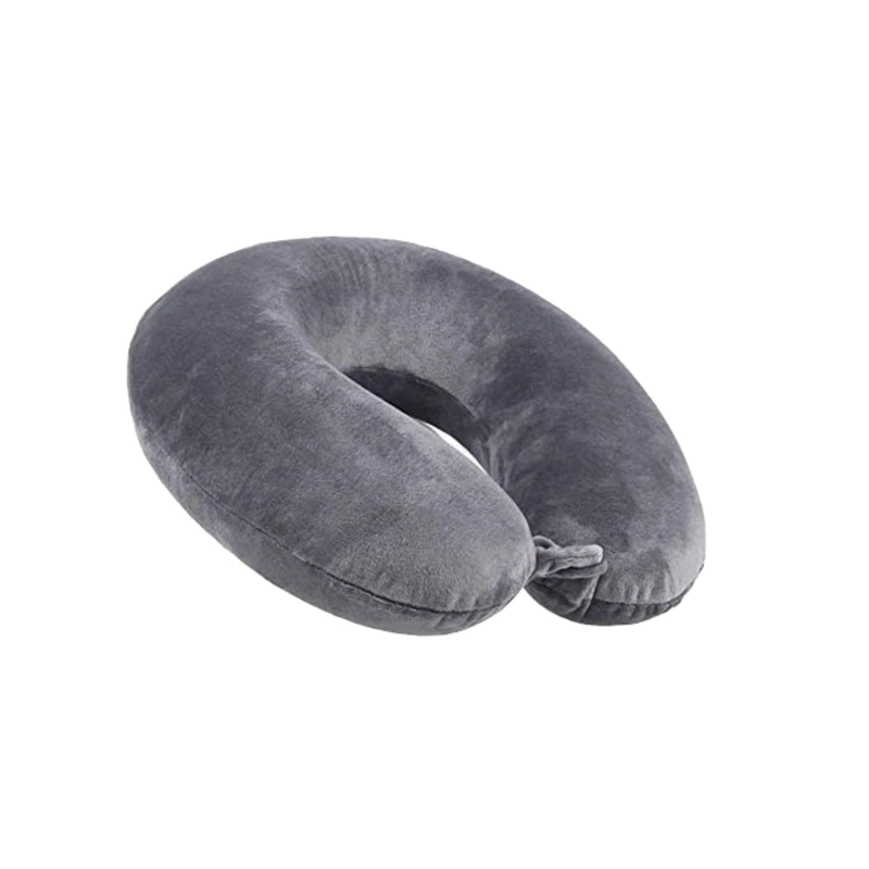 ALMOHADA CERVICAL SOFT VISCOELASTICO VIAJES 30X29X9 CM - 2