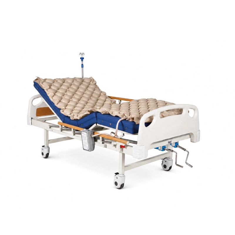 CAMA CLINICA MANUAL 2 POS PLUS + COLCHON 10CM + ANTIESC - 1