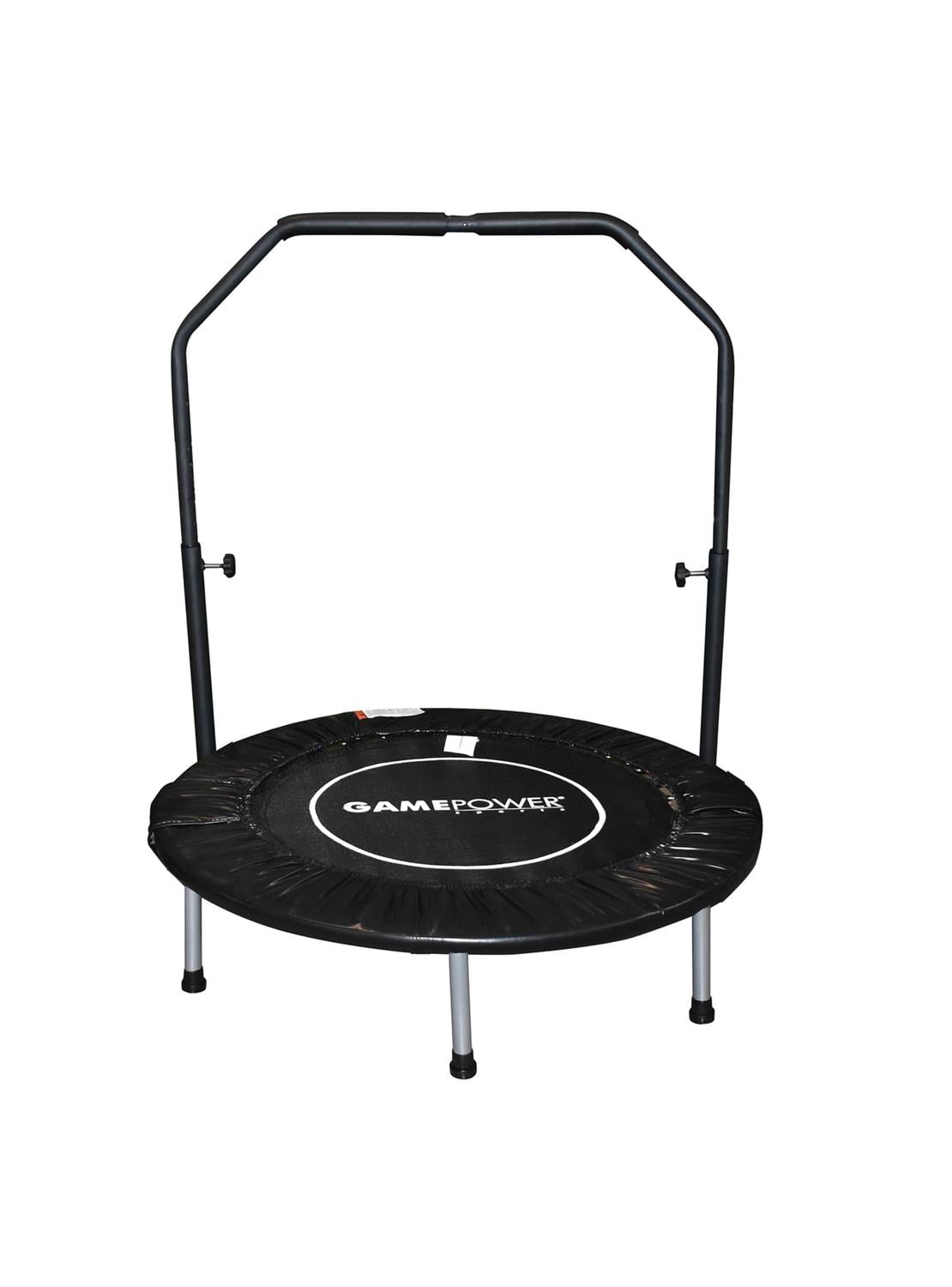 MINI TRAMPOLIN FITNESS CON BARANDA 92CM - 1
