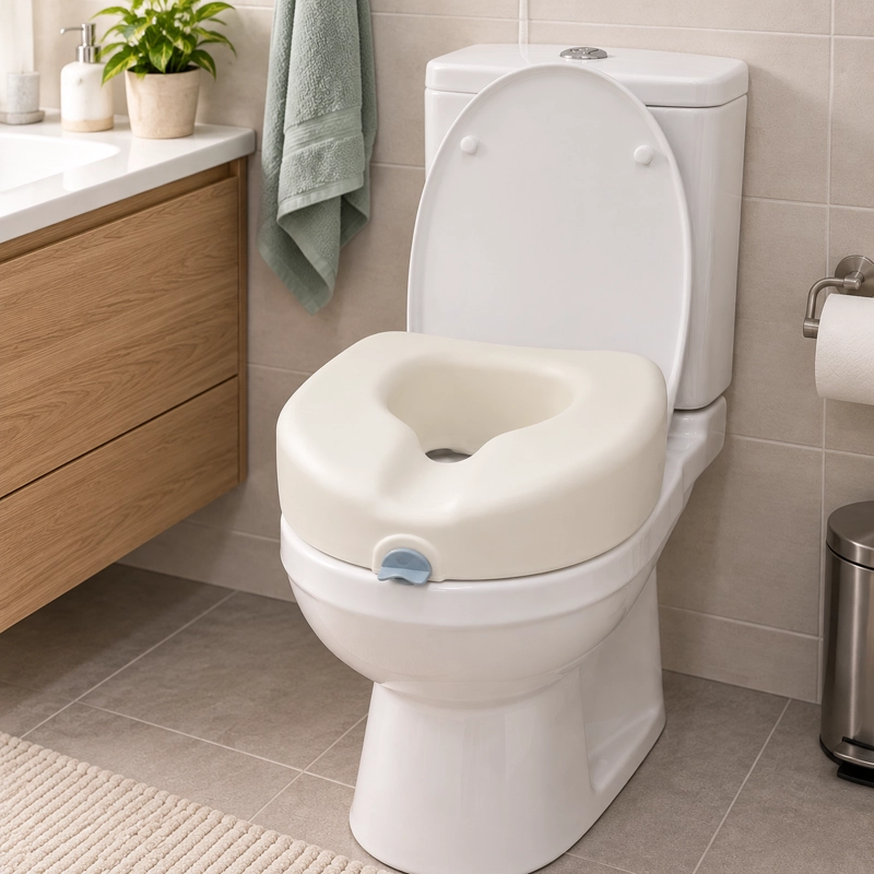 ALZA BAÑO UNIVERSAL MAXCARE ABS012 ALZA BAÑO WC SIN MANILLAS COMFORT - 4