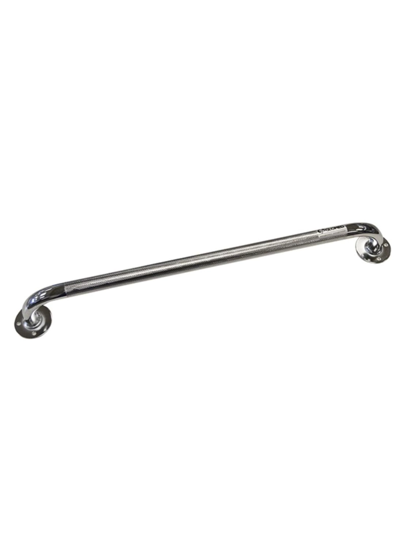 BARRA SEGURIDAD BAÑO CROMADA 80CM - 1