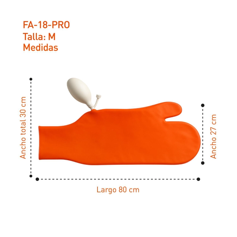 PROTECTOR DRYPRO FA-18 YESO INFLABLE BRAZO LARGO - 2