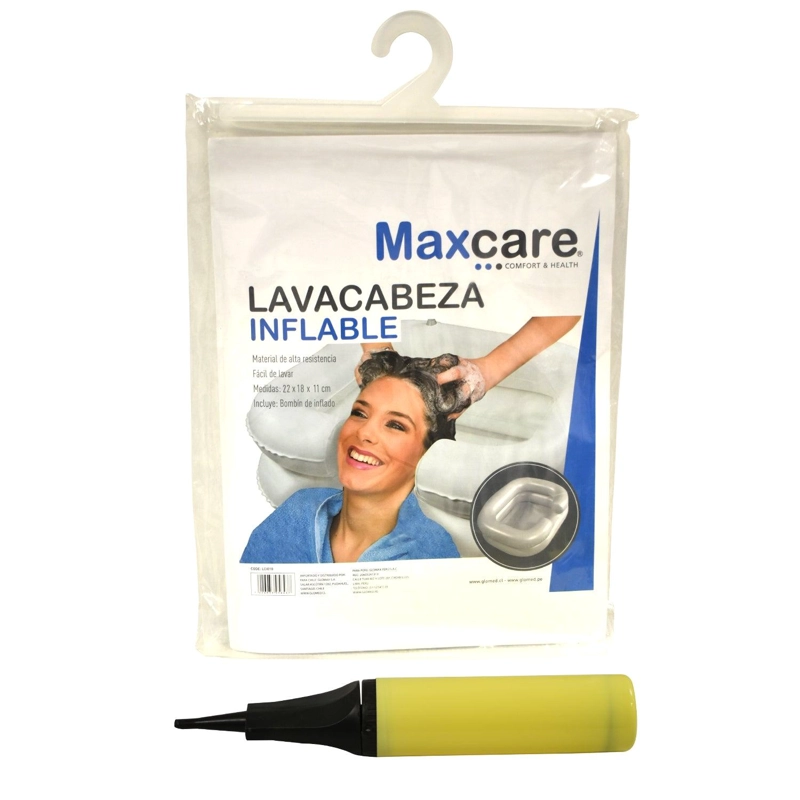 LAVACABEZA INFLABLE MAXCARE LCI010 - 5