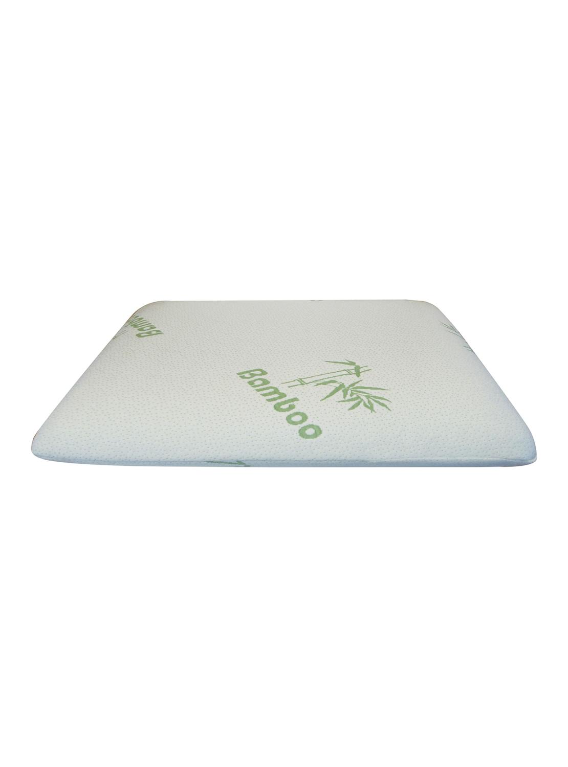ALMOHADA MAXCARE AVN030 VISCOELASTICA CLÁSICA BAMBOO 70 X 50 X 12 CM BLANCO - 1