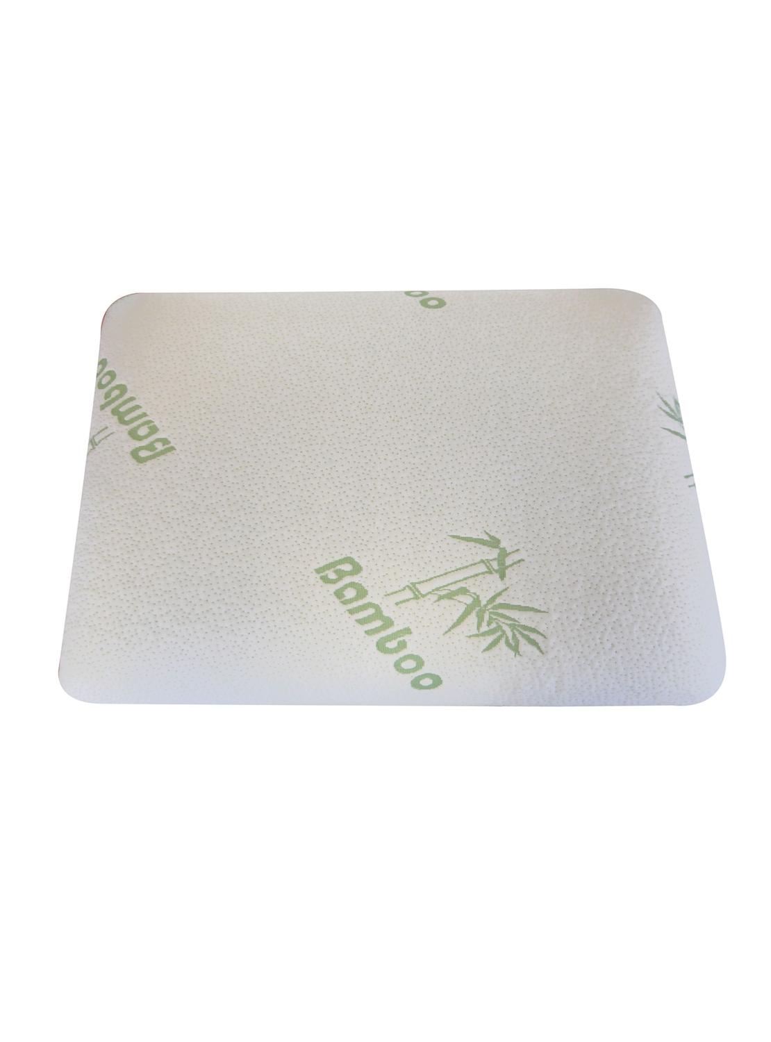 ALMOHADA MAXCARE AVN030 VISCOELASTICA CLÁSICA BAMBOO 70 X 50 X 12 CM BLANCO - 2