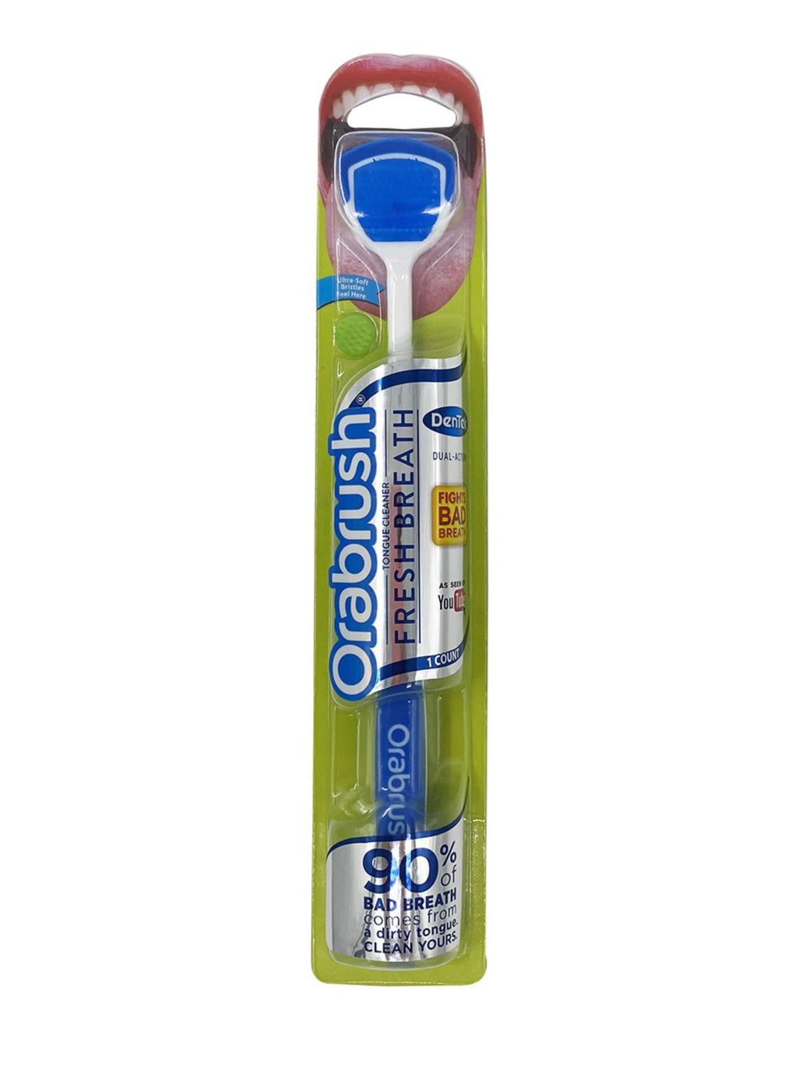 LIMPIADOR LINGUAL ORALBRUSH DENTEK - 1