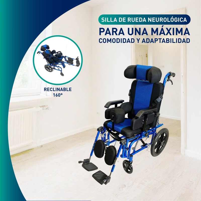 SILLA DE RUEDAS NEUROLOGICA PEDIATRICA NIÑOS - 4
