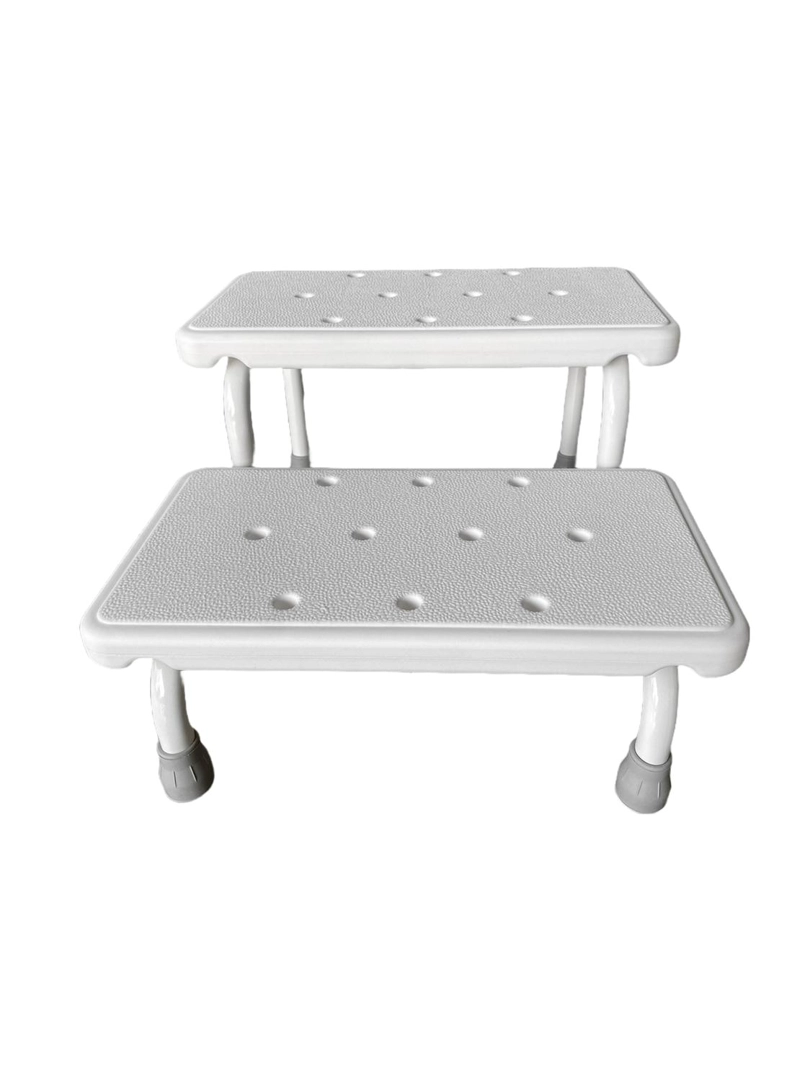ESCABEL DOS PELDAÑOS METAL/PLASTICO - 2