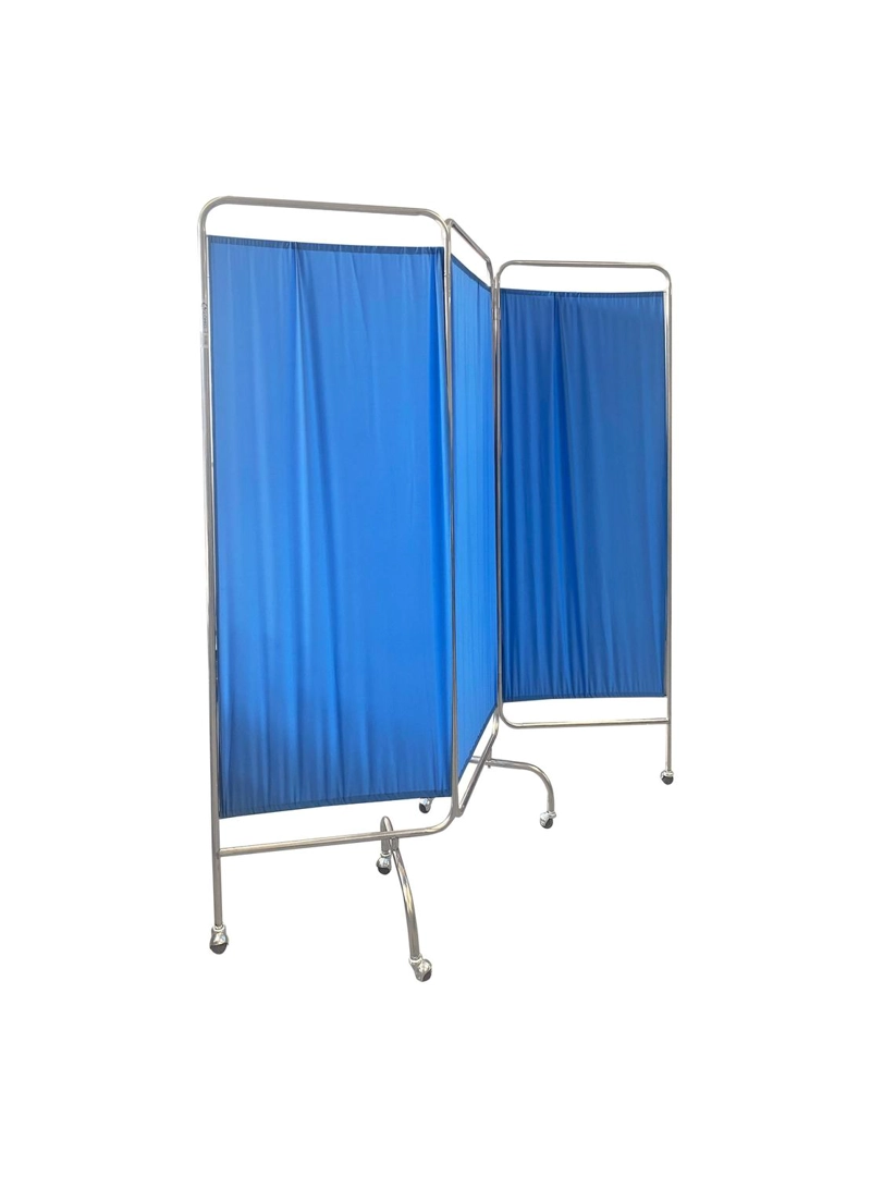 BIOMBO GLOMED BSTC010 SEPARADOR 3 CUERPOS ACERO INOXIDABLE AZUL - 2