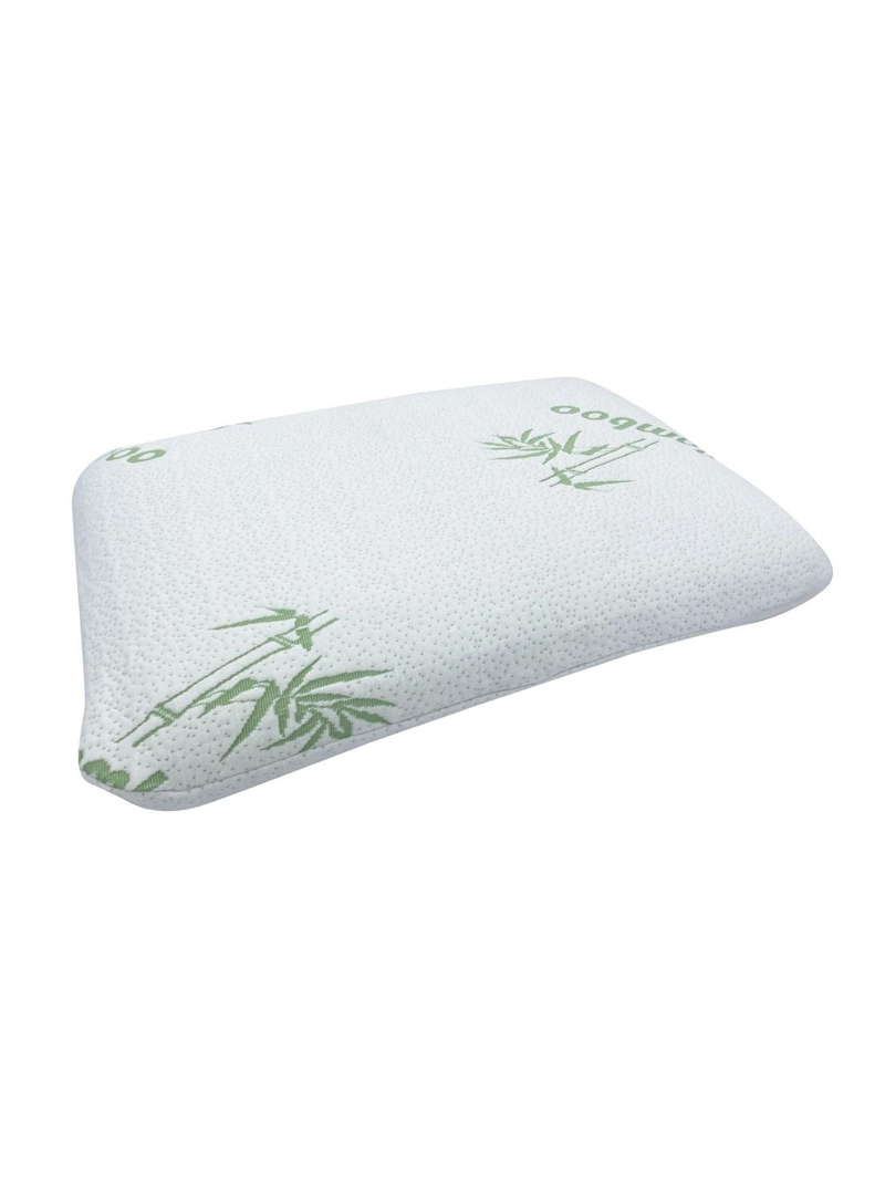 ALMOHADA MAXCARE ALO010 LÁTEX ORIFICIOS BAMBOO 60 X 40 X 12 CM BLANCO - 5