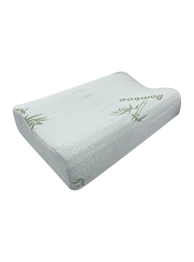 ALMOHADA MAXCARE AECA010 CERVICAL ESPUMA ACANALADA 60 X 40 X 14-12 CM BLANCO - 5