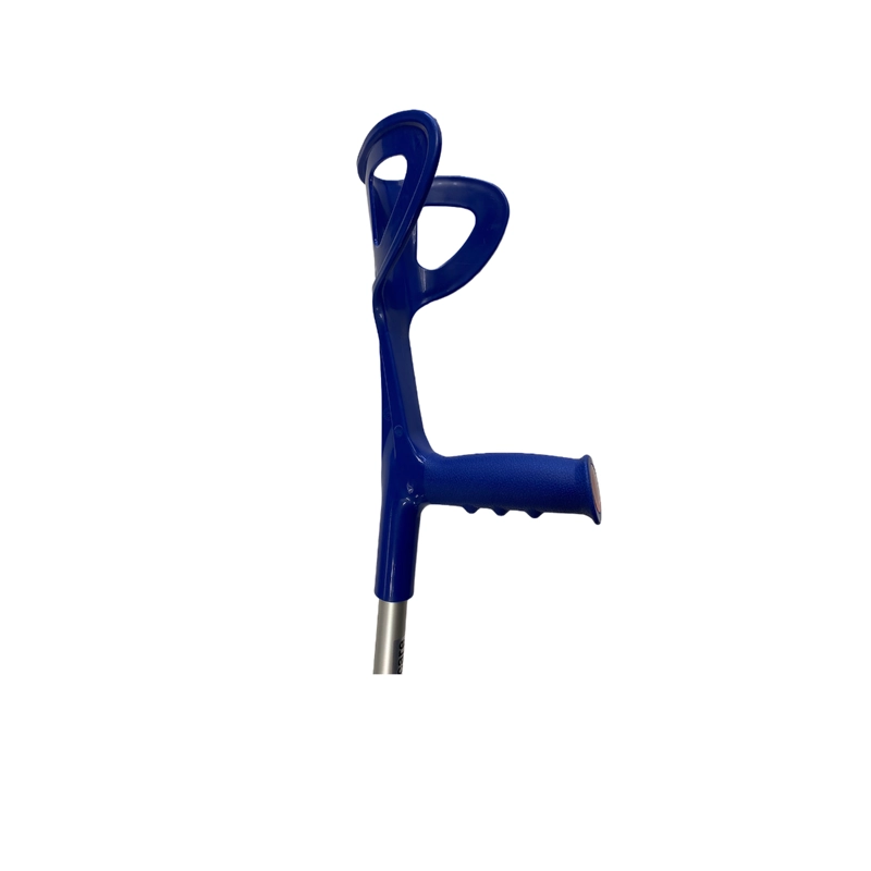 BASTÓN MAXCARE MEC011 MULETA CODERA FIJA EUROPEO AZUL - 2
