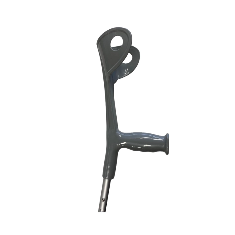 BASTÓN MAXCARE MEC014 MULETA ORTOPÉDICO EUROPEO CODERA FIJA KIDS GRIS - 3