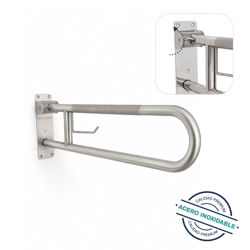 BARRA MAXCARE SUJECIÓN MURO ABATIBLE BAÑO - 1