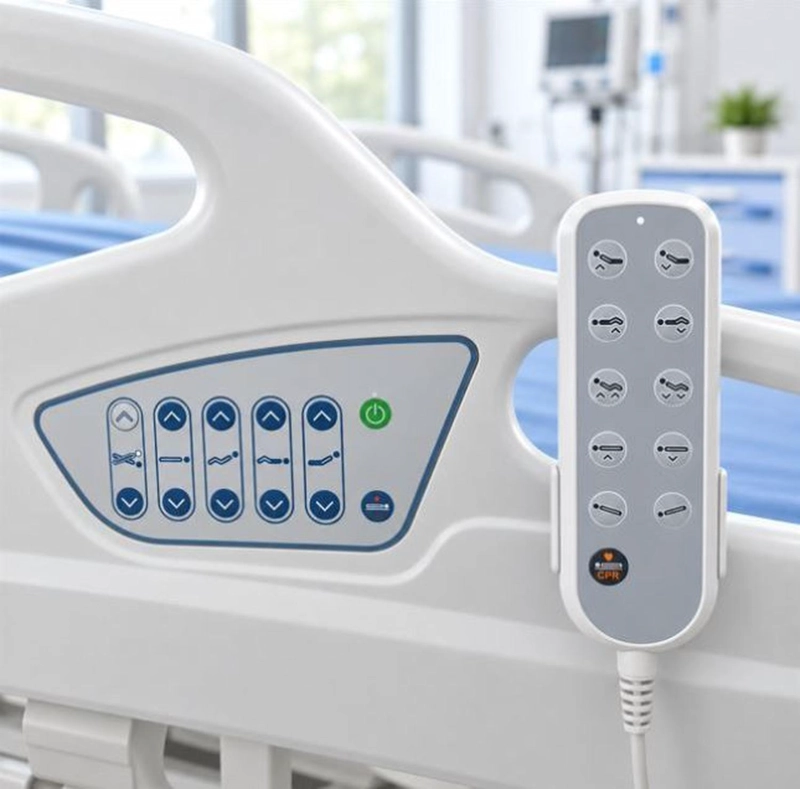 CAMA CLINICA ELE CTRICA 5 POSICIONES DELUXE - CONTROL EXTERNO - 5