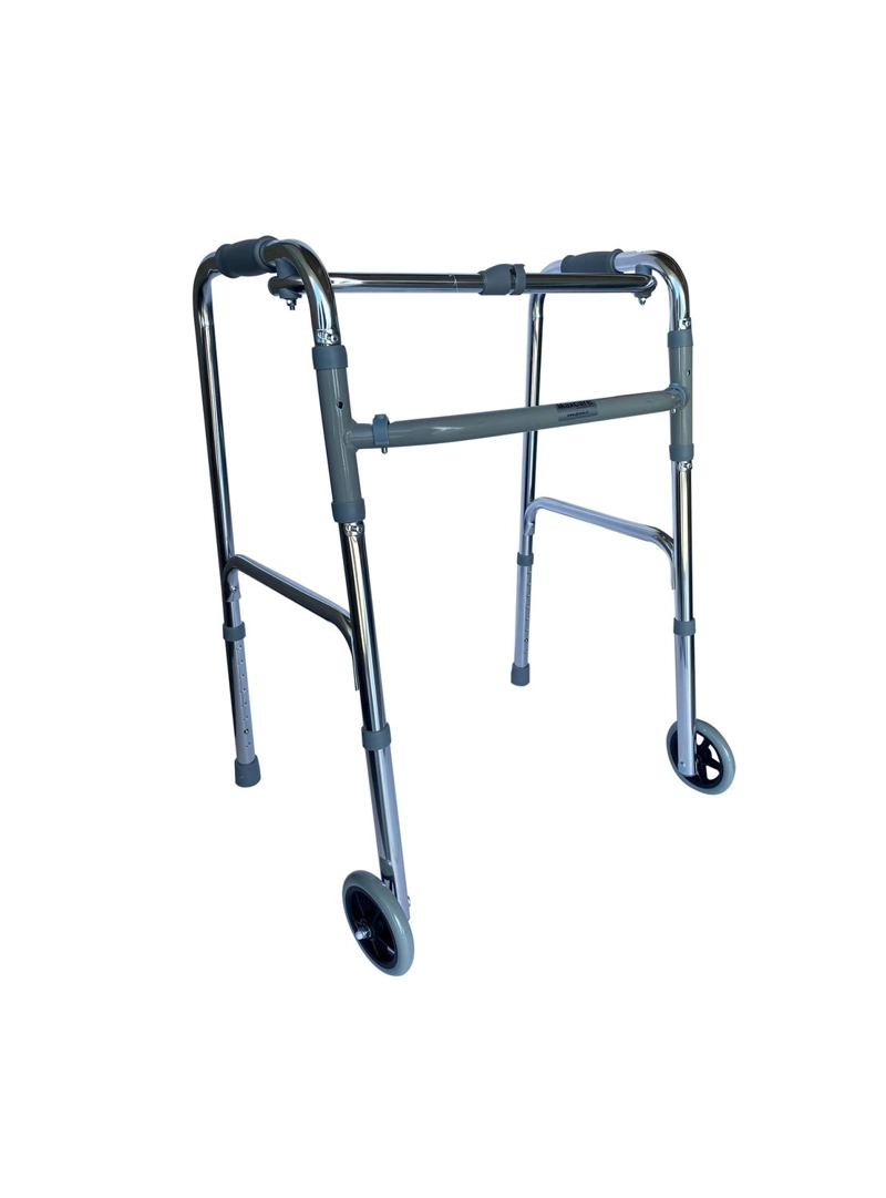 ANDADOR MAXCARE APR020 BURRITO ALUMINIO PLEGABLE CON 2 RUEDAS PASO A PASO - 4