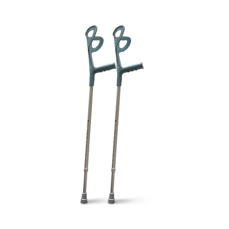 PACK X2 BASTÓN MAXCARE C-MEC010-PAR MULETA ORTOPÉDICA CODERA FIJA - 1