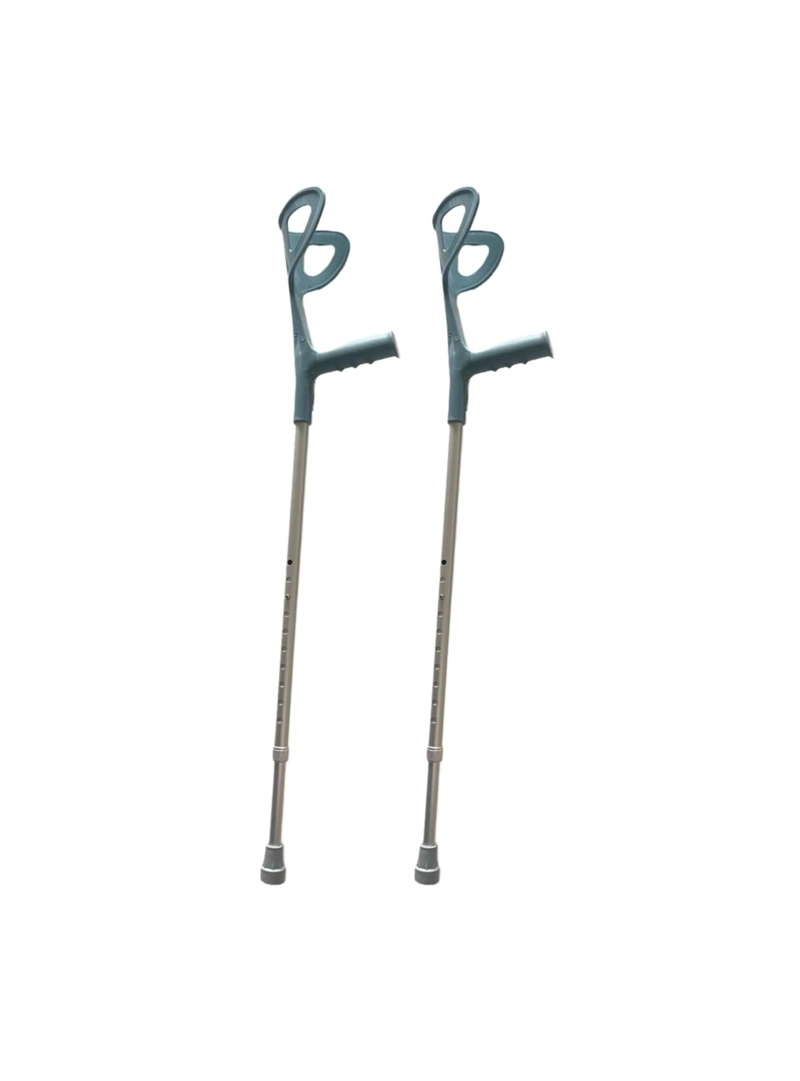 PACK X2 BASTÓN MAXCARE C-MEC010-PAR MULETA ORTOPÉDICA CODERA FIJA - 5