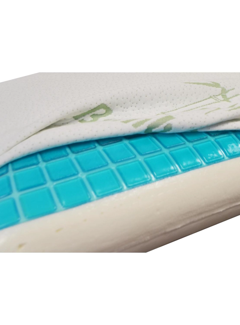 PACK 2 ALMOHADAS VISCOELASTICAS BAMBOO GEL 60X40X12 - 4