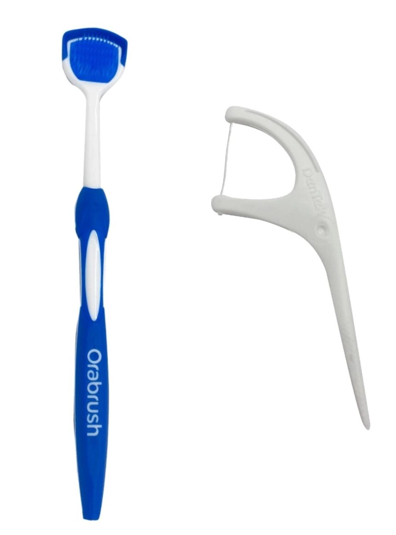 PACK HILO DENTAL TRIPLE CLEAN + LIMPIADOR LINGUAL ORABRUSH - 1